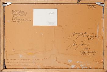 Olli Joki, blandteknik, a tergo signerad och daterad 1994.