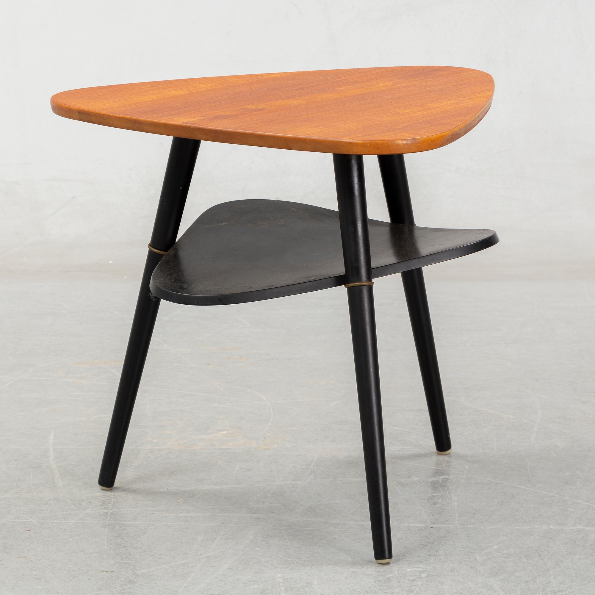 Nils Jonsson, a side table from Troeds in Bjärnum, around the mid 20th century.