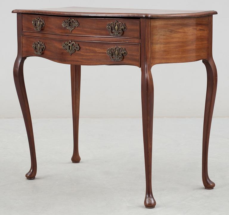 TOILETTEBORD, George II-stil, 1800-tal.