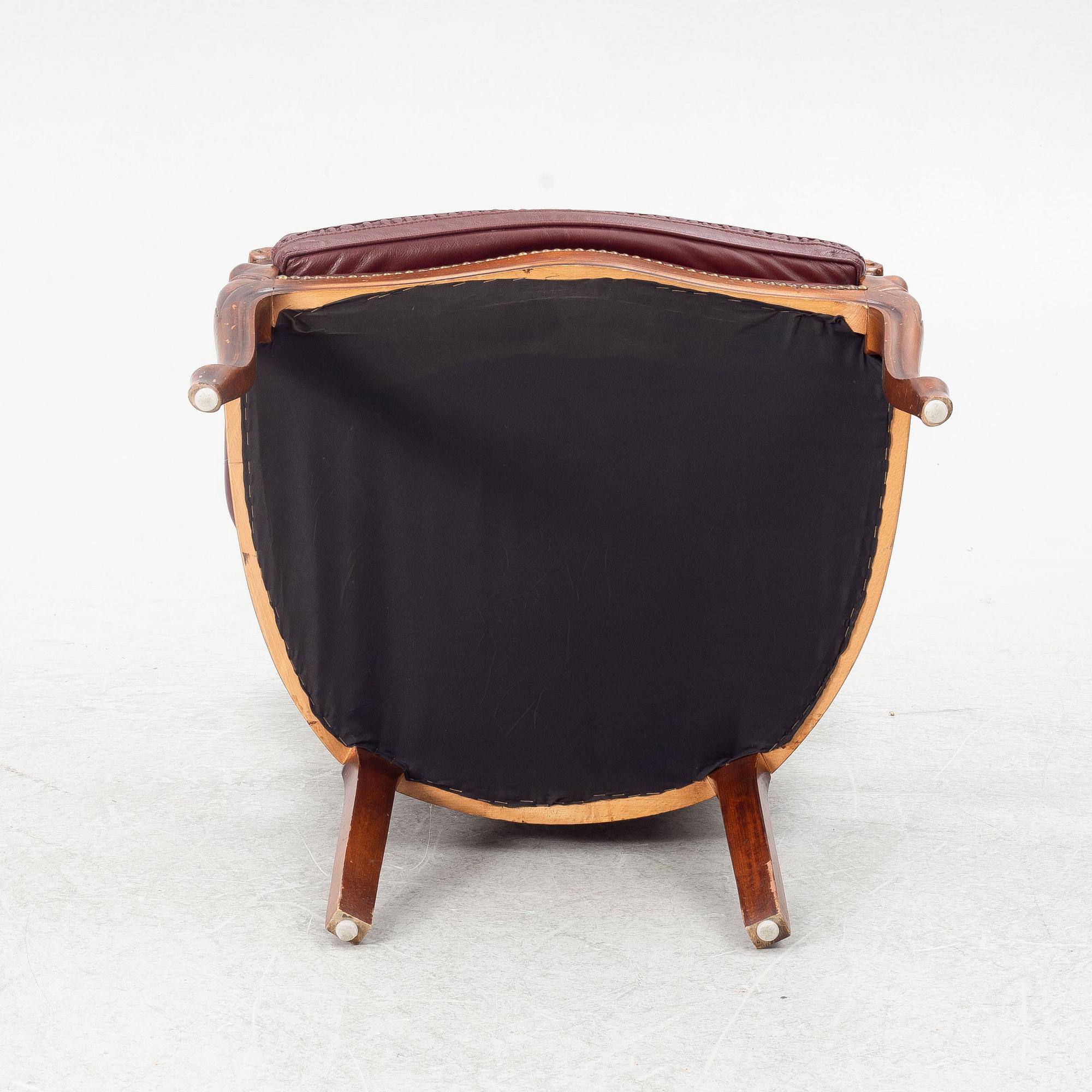 A Rococo style armchair, second half of the 20th Century.