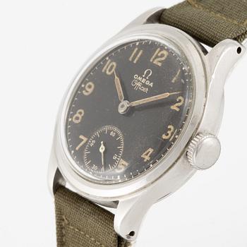 Omega, Officer, wristwatch, 30.5 mm.
