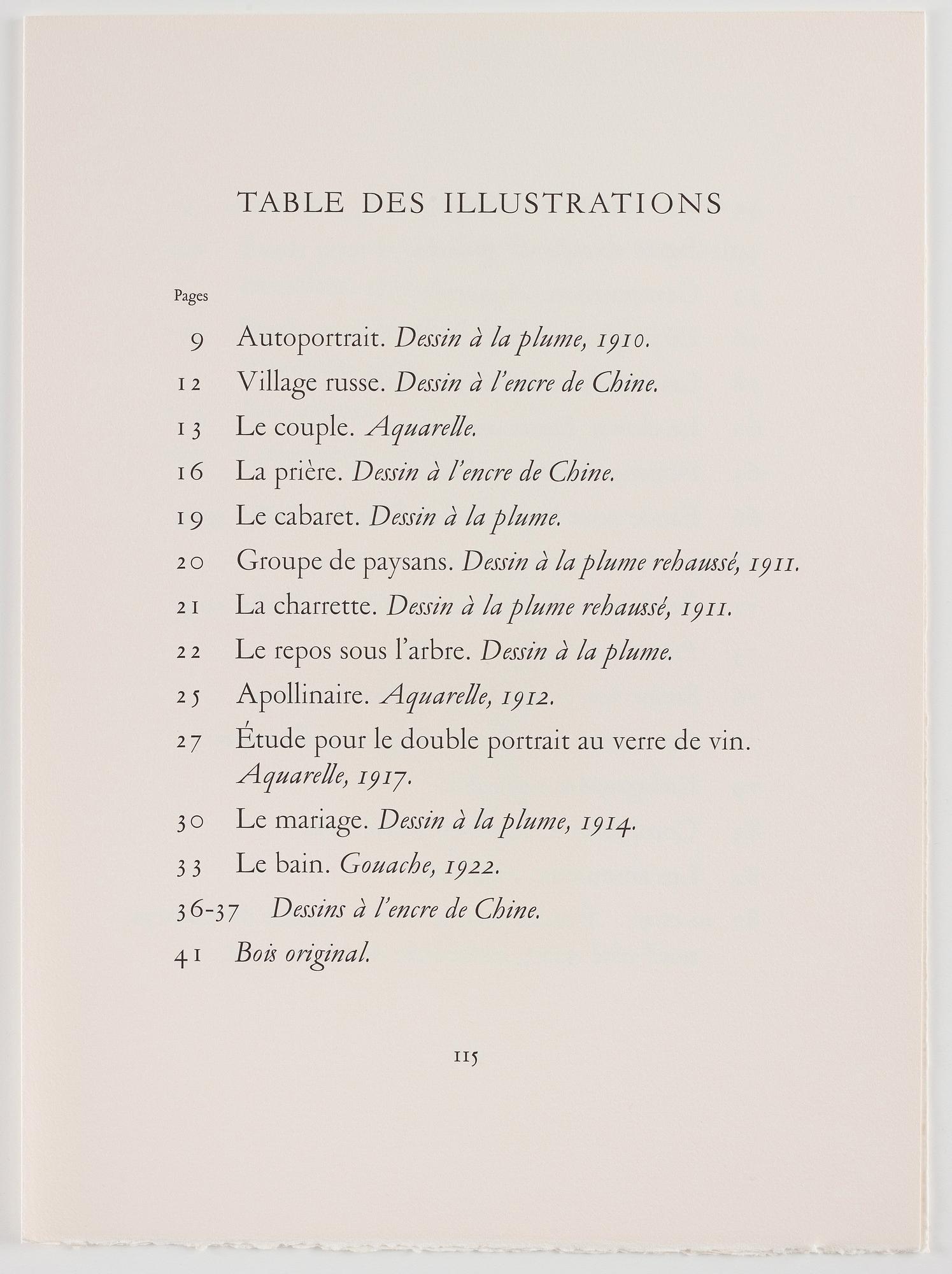 Marc Chagall, "Les Ateliers de Chagall".