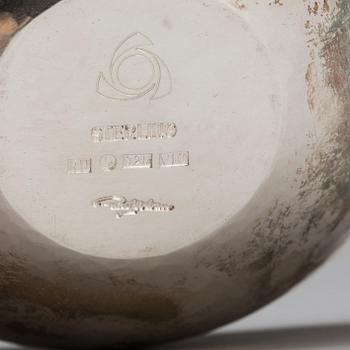 SKÅL, sterlingsilver, Rey Urban, Stockholm, 1995. Vikt ca 330 gram.