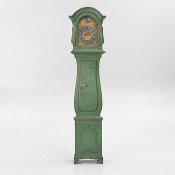 Grandfather clock, late Baroque, 18th century.