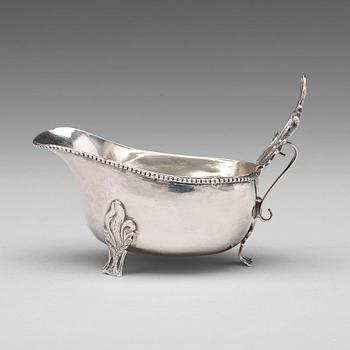 135. Sven Nyberg, gräddsnäcka, silver, Varberg 1785.