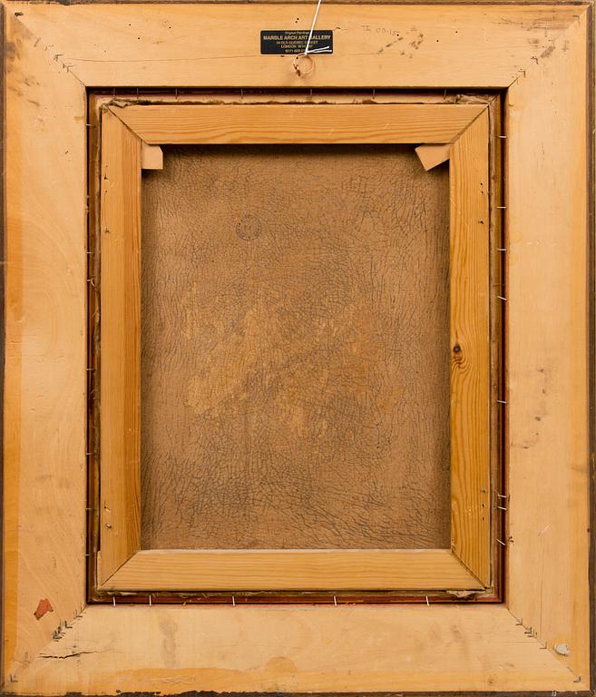 Unknown artist, oil on canvas, signed P. de Jong, early 20th century.