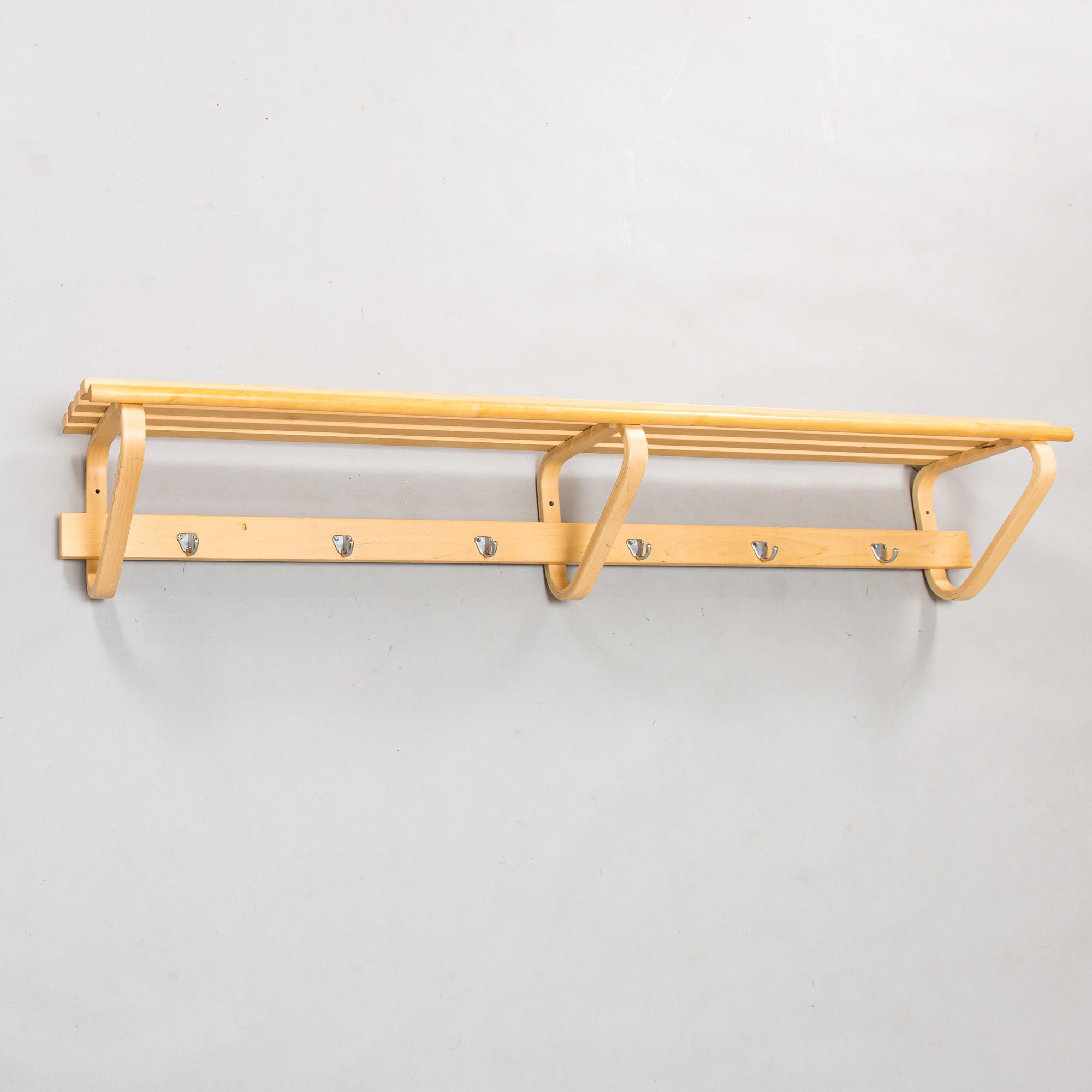 Alvar Aalto, A 1060s-70s coat rack for Artek.