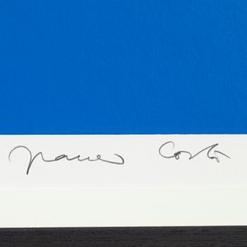 Franco Costa, silkscreen in colours, signed 22/30 AP.