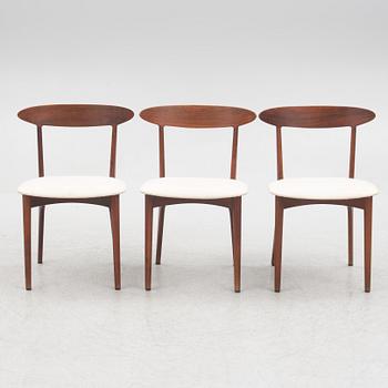 Kurt Østervig, three "Skagen" chairs, Brande Møbelfabrik, Danmark,.