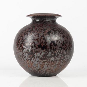 Sven Wejsfelt, a unique stoneware vase, Gustavsbergs Studio, Sweden, 1988.