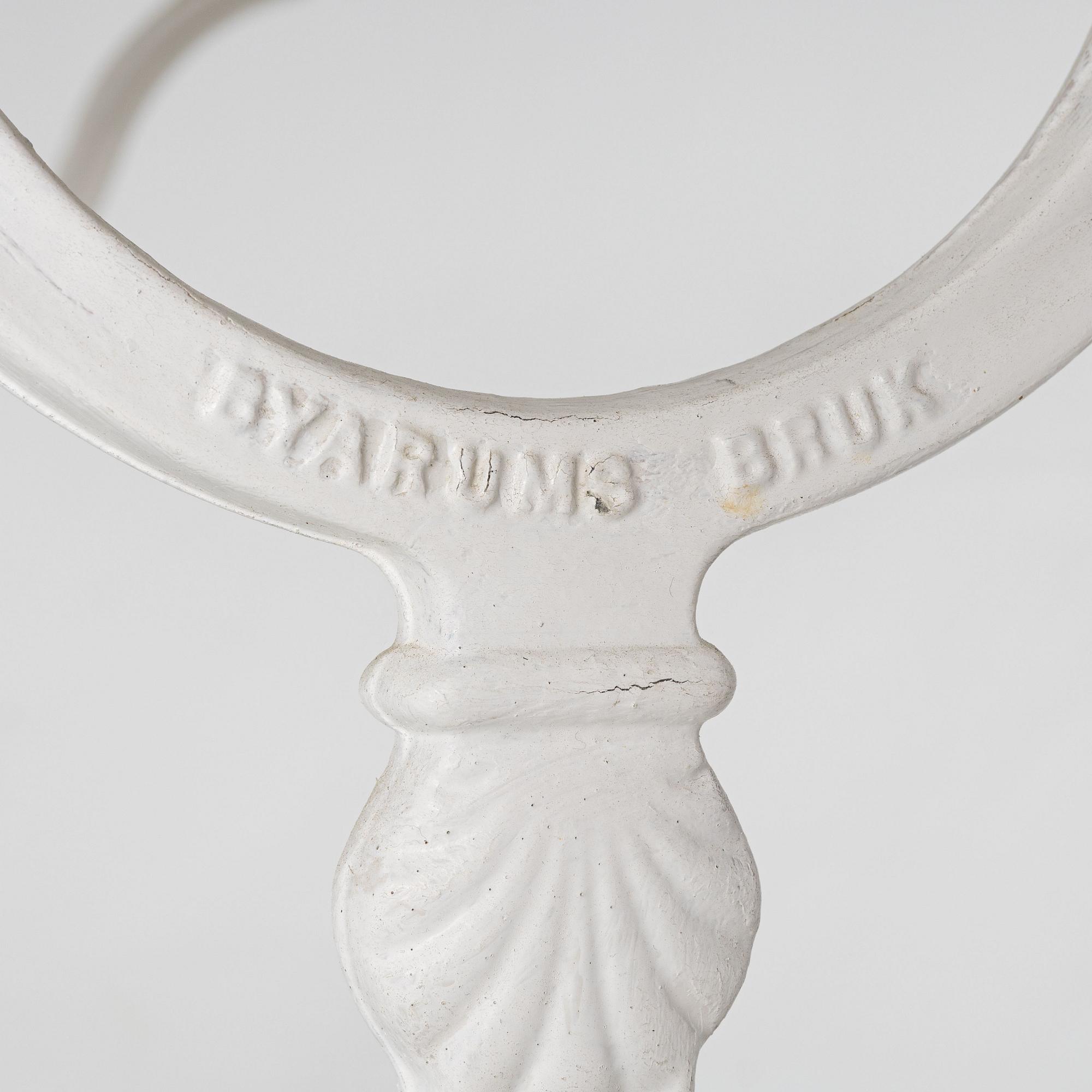 Trädgårdsbord, Byarum, 1900-talets slut.