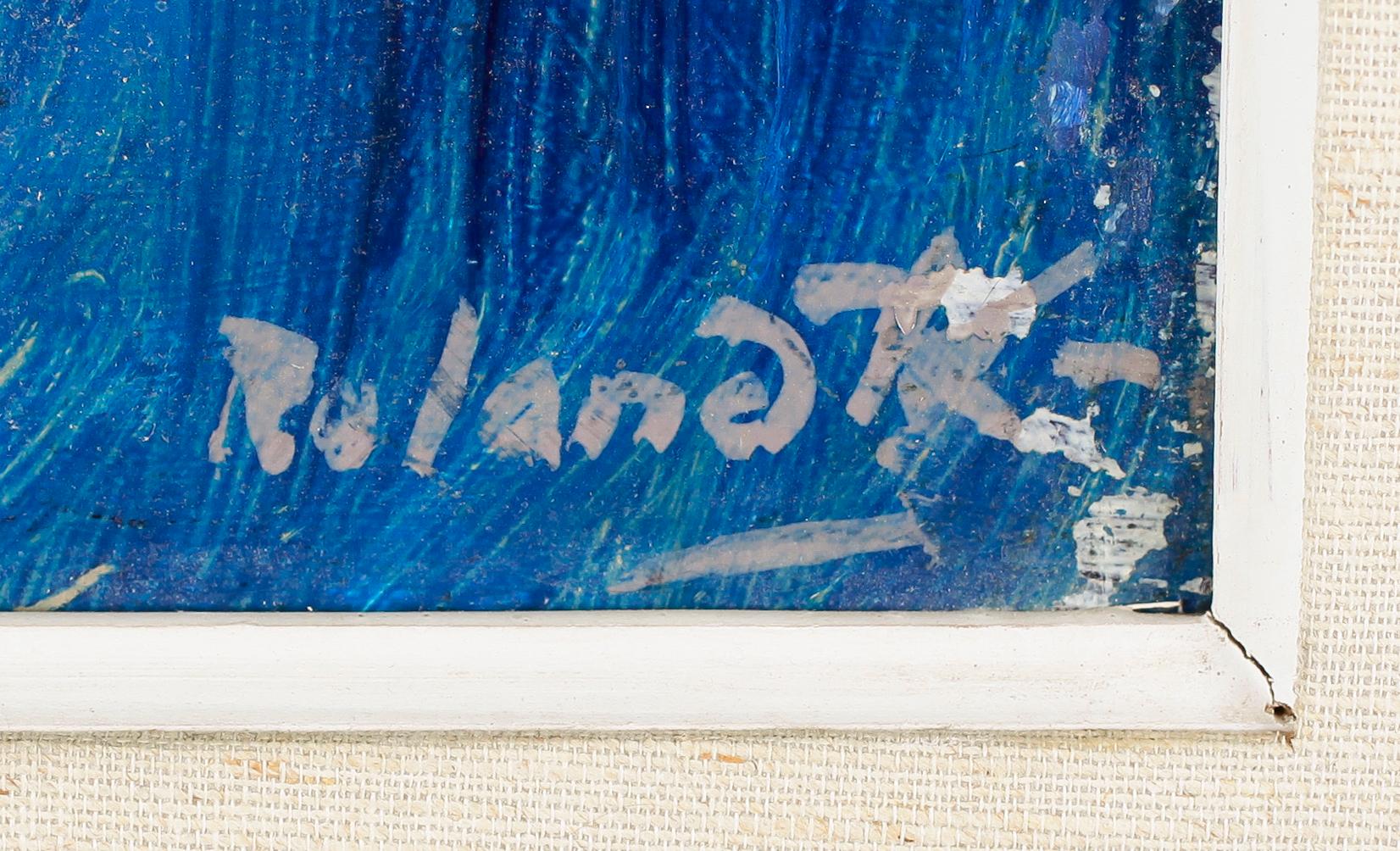 ROLAND KEMPE, olja på duk, signerad.