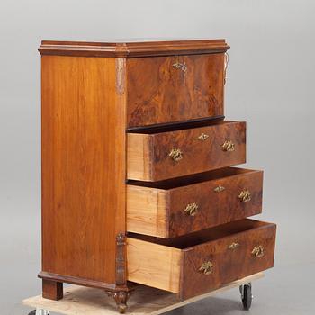 CHIFFONJÉ, nyrenässans, 1800-talets andra hälft.