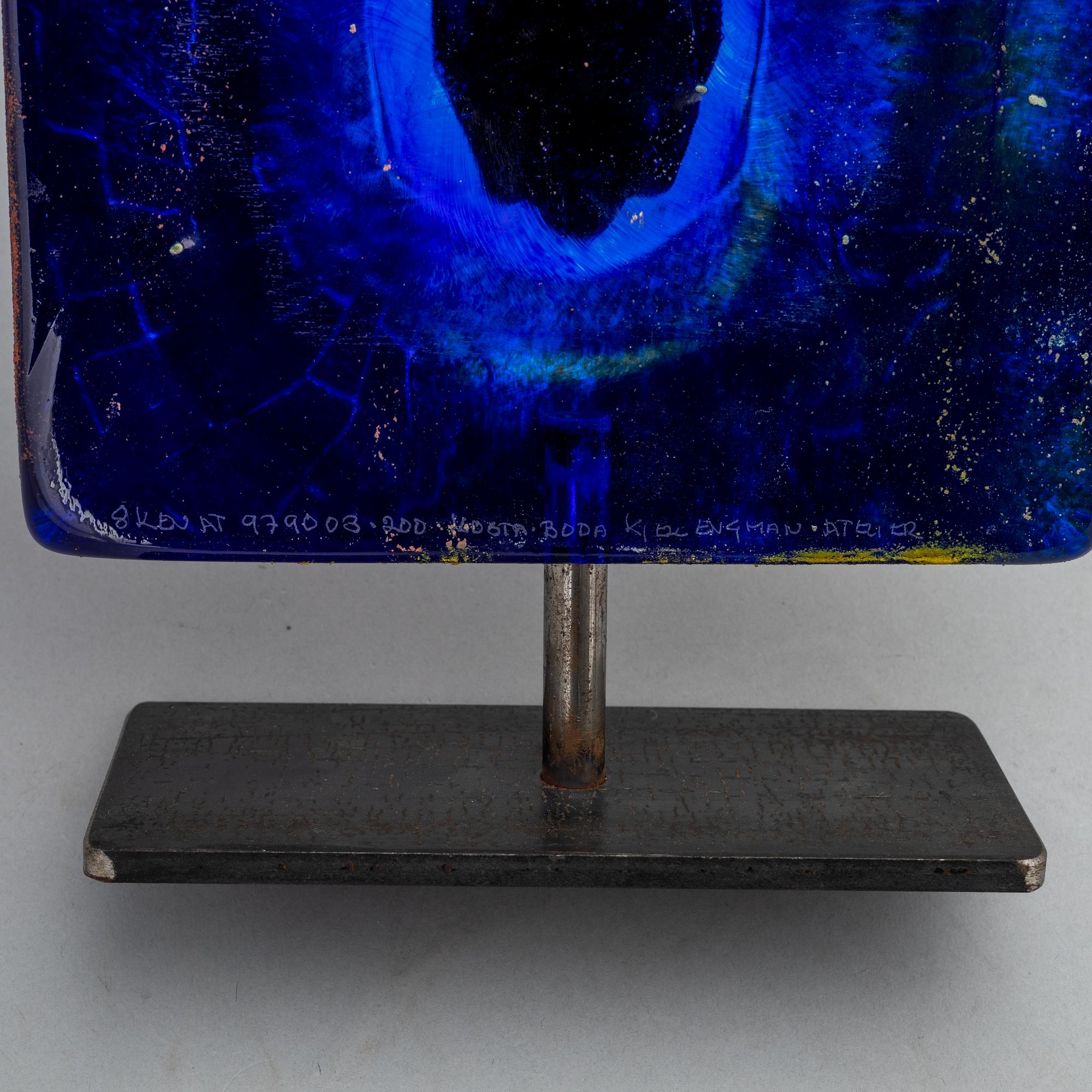Kjell Engman, a glass sculpture, Kosta Boda.