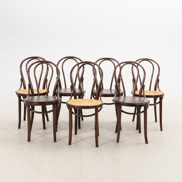 Chairs 7 pcs first half of the 20th century.