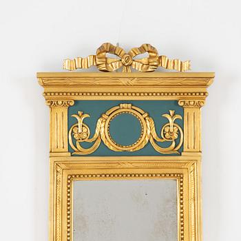 A mirror, Anders Carlsson, Norrköping, Gustavian, late 18th Century.