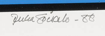 JUHA SOISALO, serigraph, signed and dated -88, numbered I/LX HC.