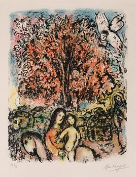 318. Marc Chagall, "La sainte famille".