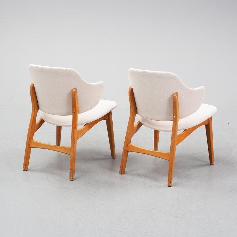 A pair of 'Winni' armchairs from IKEA, 1960's.