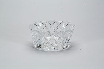 SKÅL, glas, "Sofiero", Gunnar Cyrén, Orrefors, 1900-talets andra hälft.