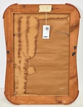 A 1940s Swedish Modern mirror.