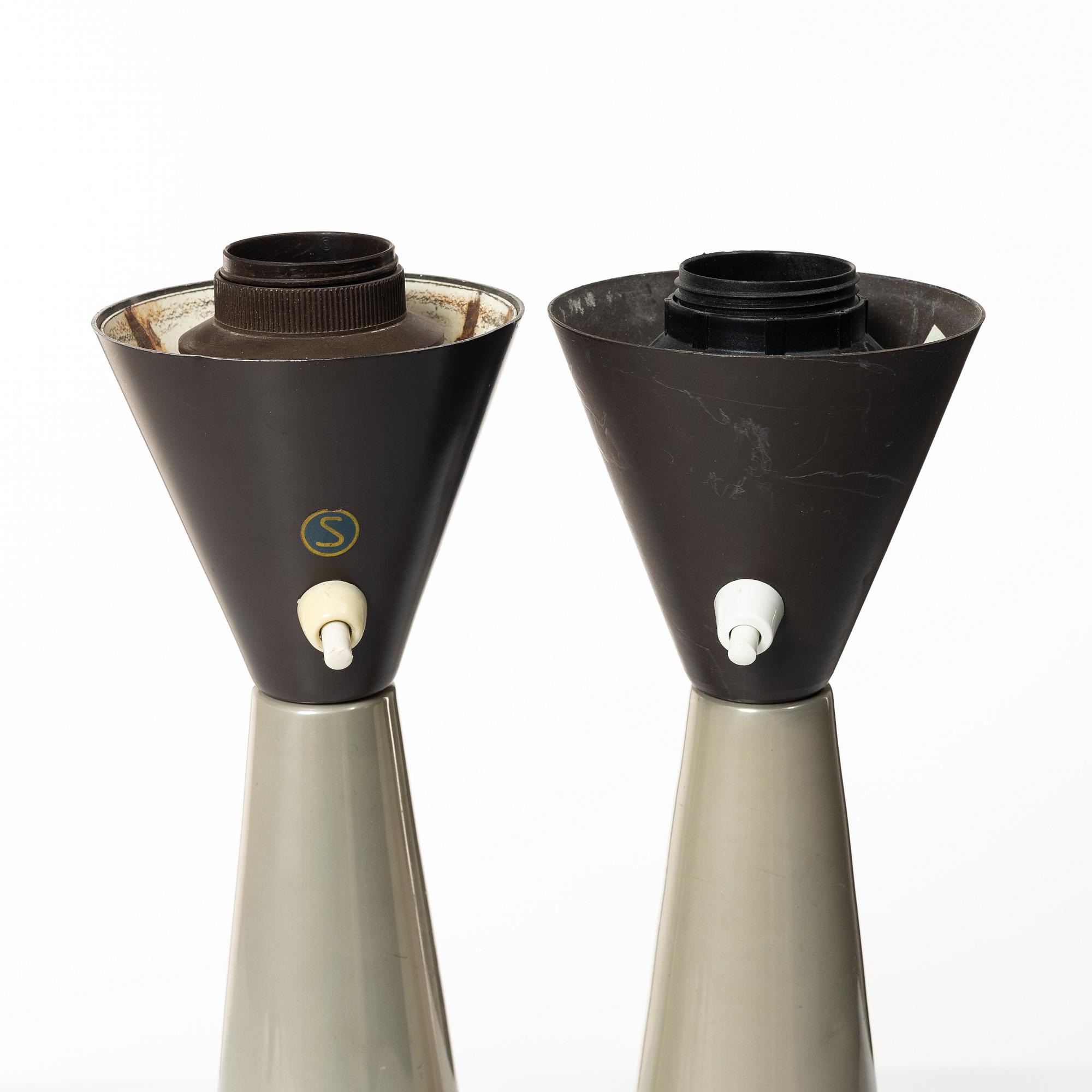 Bo Råman, table lamps, a pair, model "E1298", ASEA.