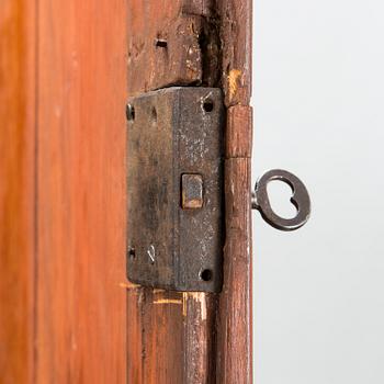 CUPBOARD/ FOLKART CUPBOARD, Finland c. 1800.