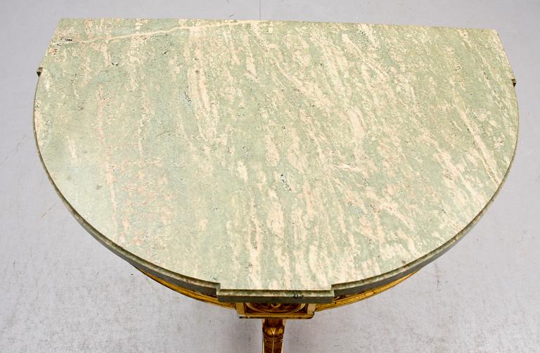 KONSOLBORD, gustaviansk stil, 1900-talets början.