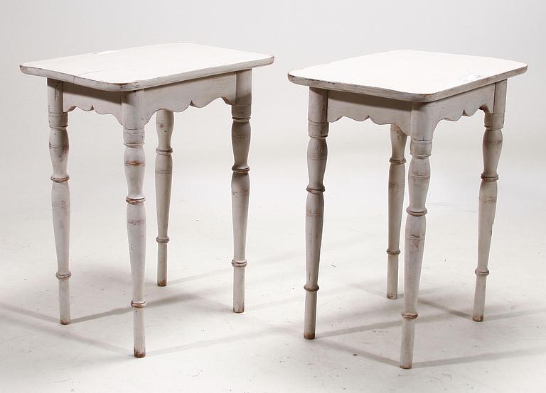 BORD, ett par, 1800-tal.