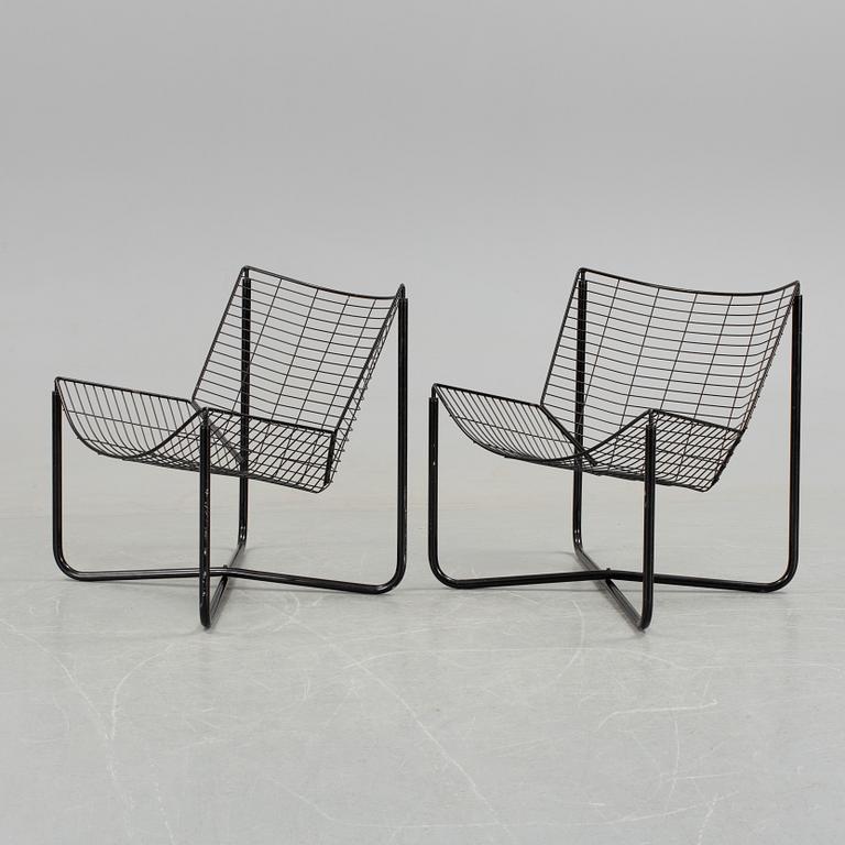 A pair of 'Järpen' easy chairs by Niels Gammeögaard for Ikea.