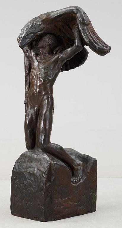 Carl Milles, "Vingarna" ("Gosse med örn").