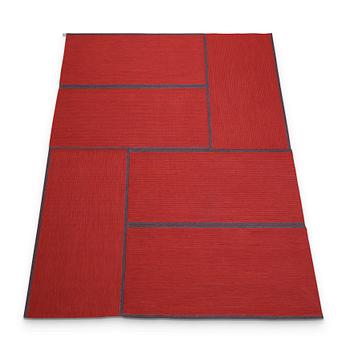 Claesson Koivisto Rune, a "Tatami" carpet in six pieces,  Kasthall, Sweden, 2020.