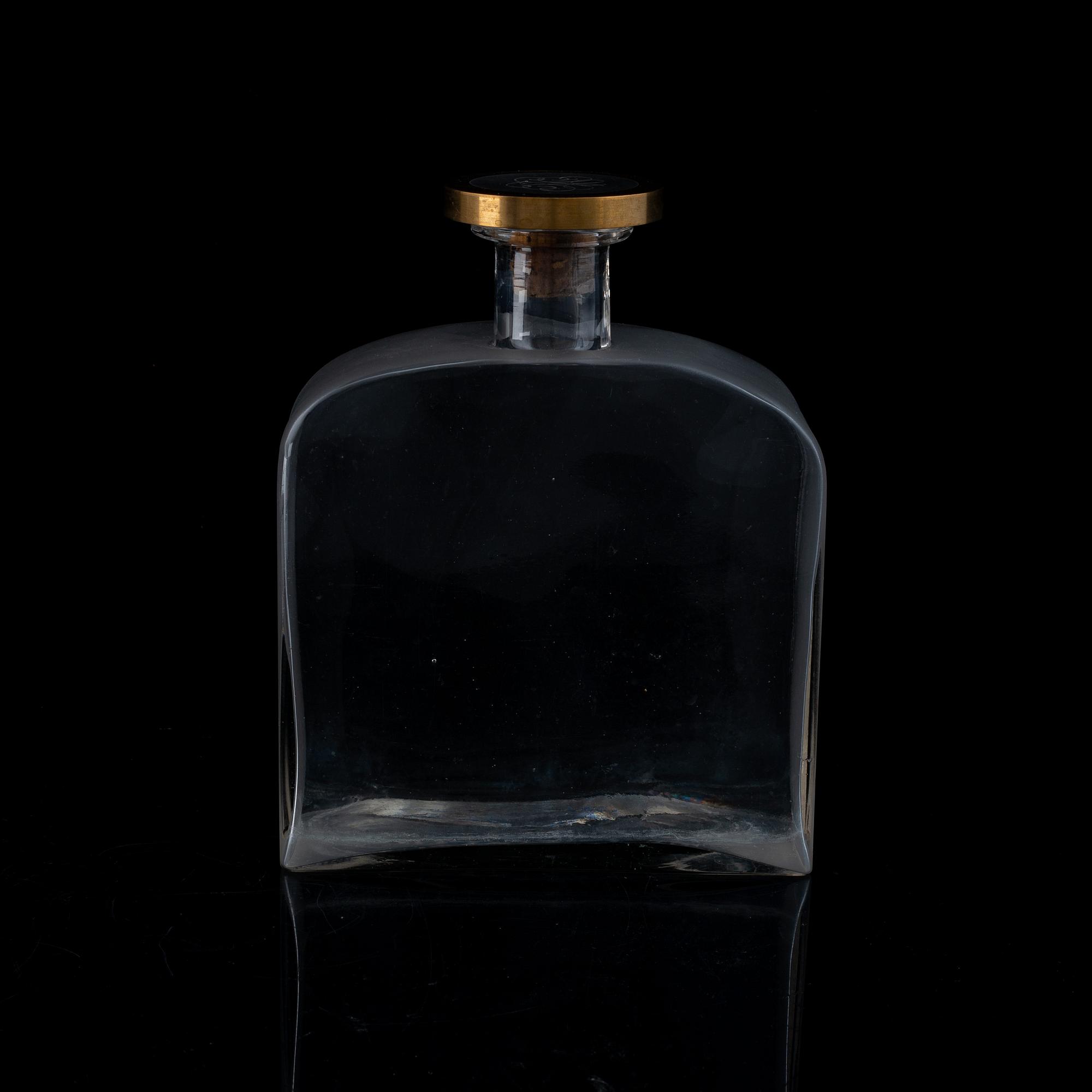 Firma Svenskt Tenn, flaska, glas, Björn Trägårdh, Stockholm 1930-tal.