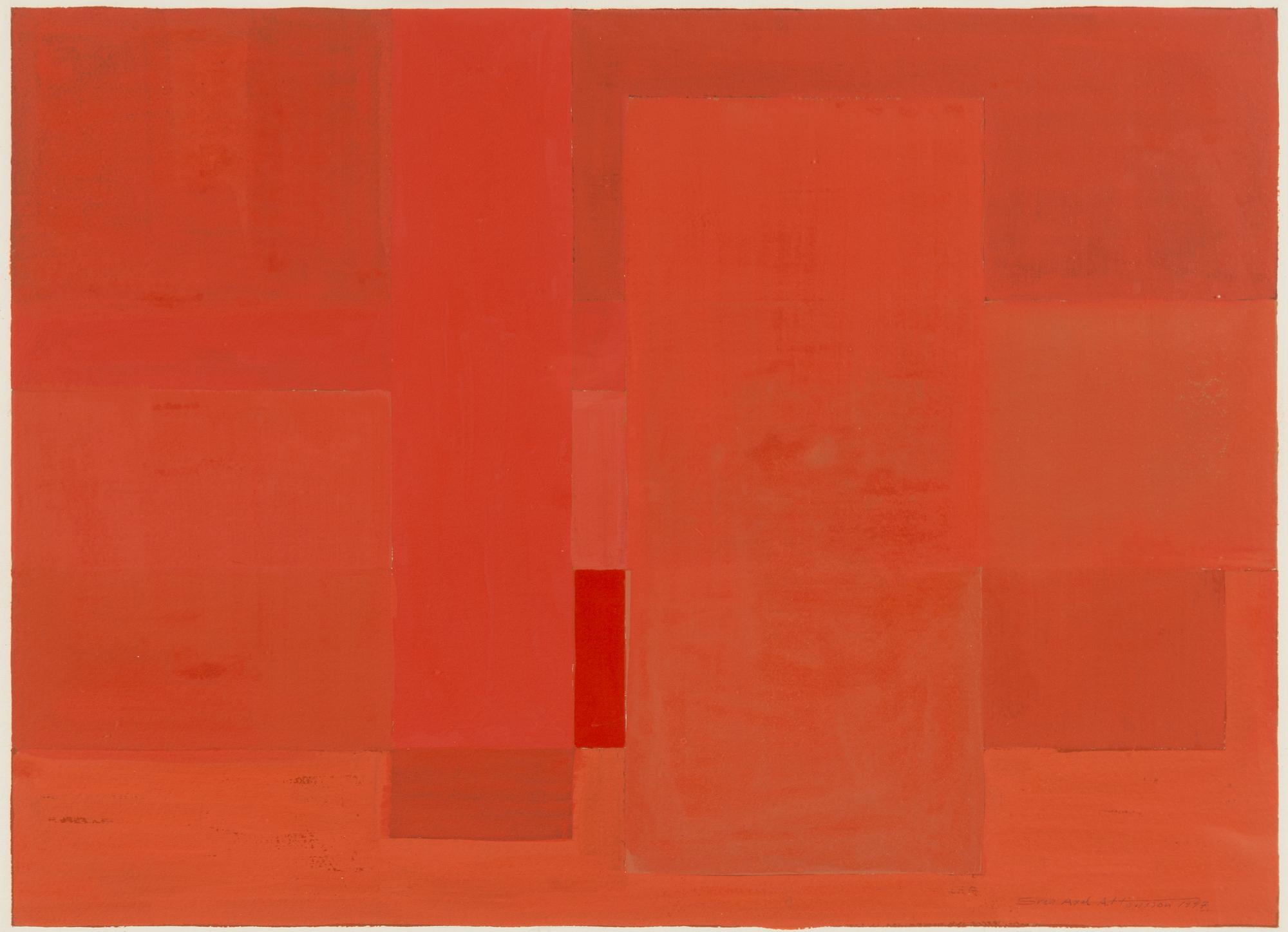 Sven Hansson, Composition in Red.