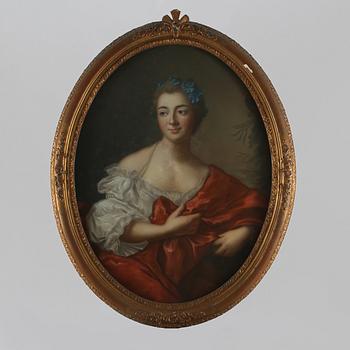 JEAN-MARC NATTIER, efter, pastell, signerad H Seha  samt daterad 1917.