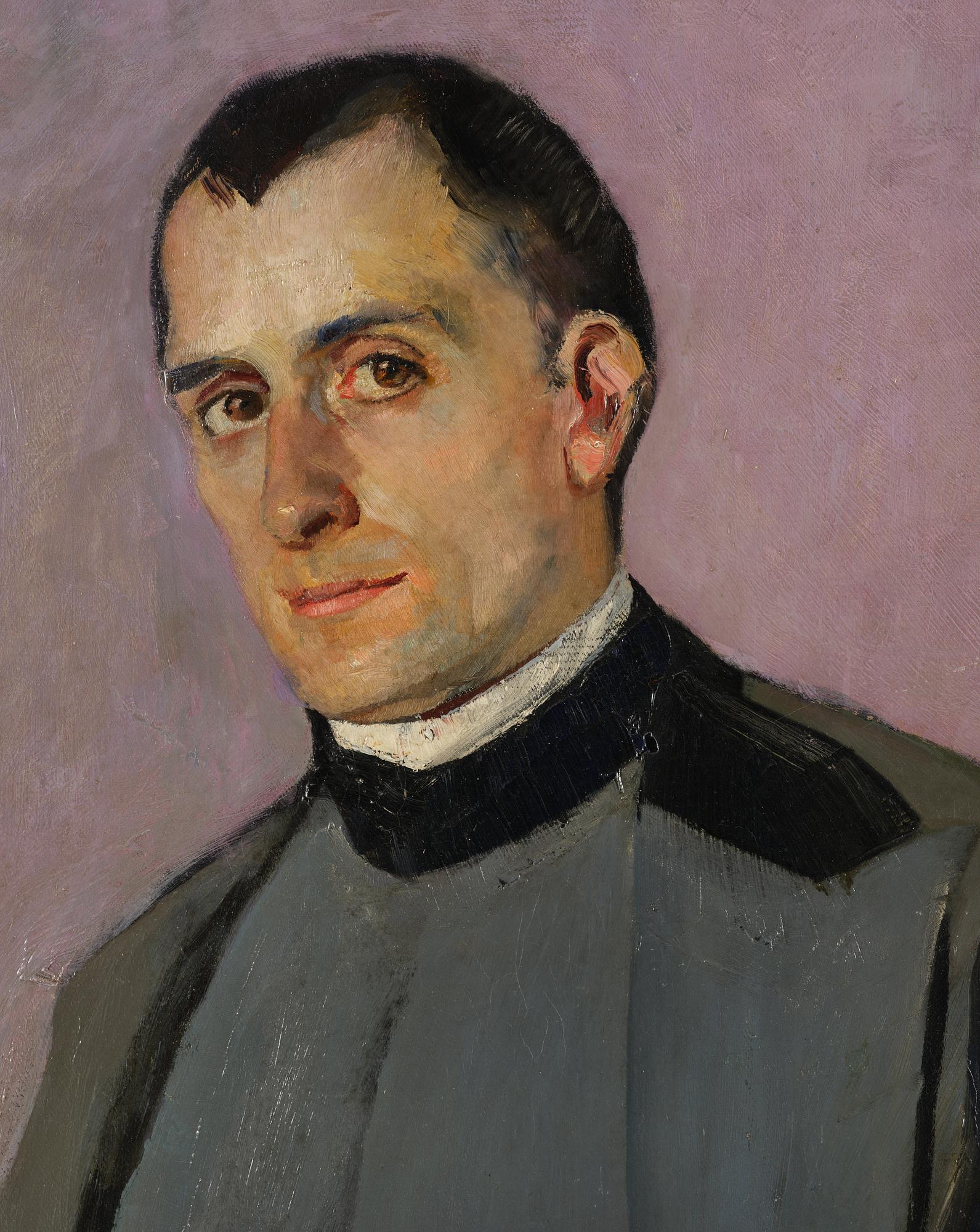 Christian Krohg, Male portrait.