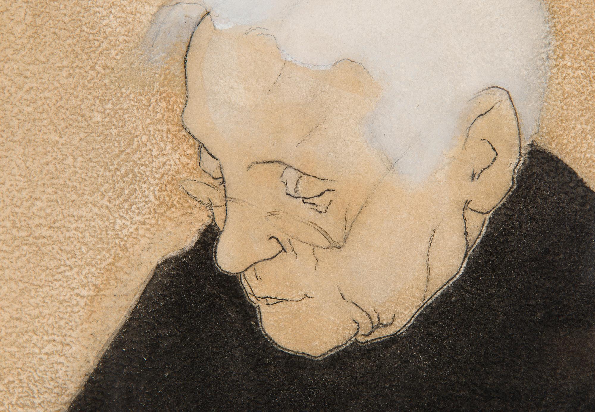 Helene Schjerfbeck, "Mother".