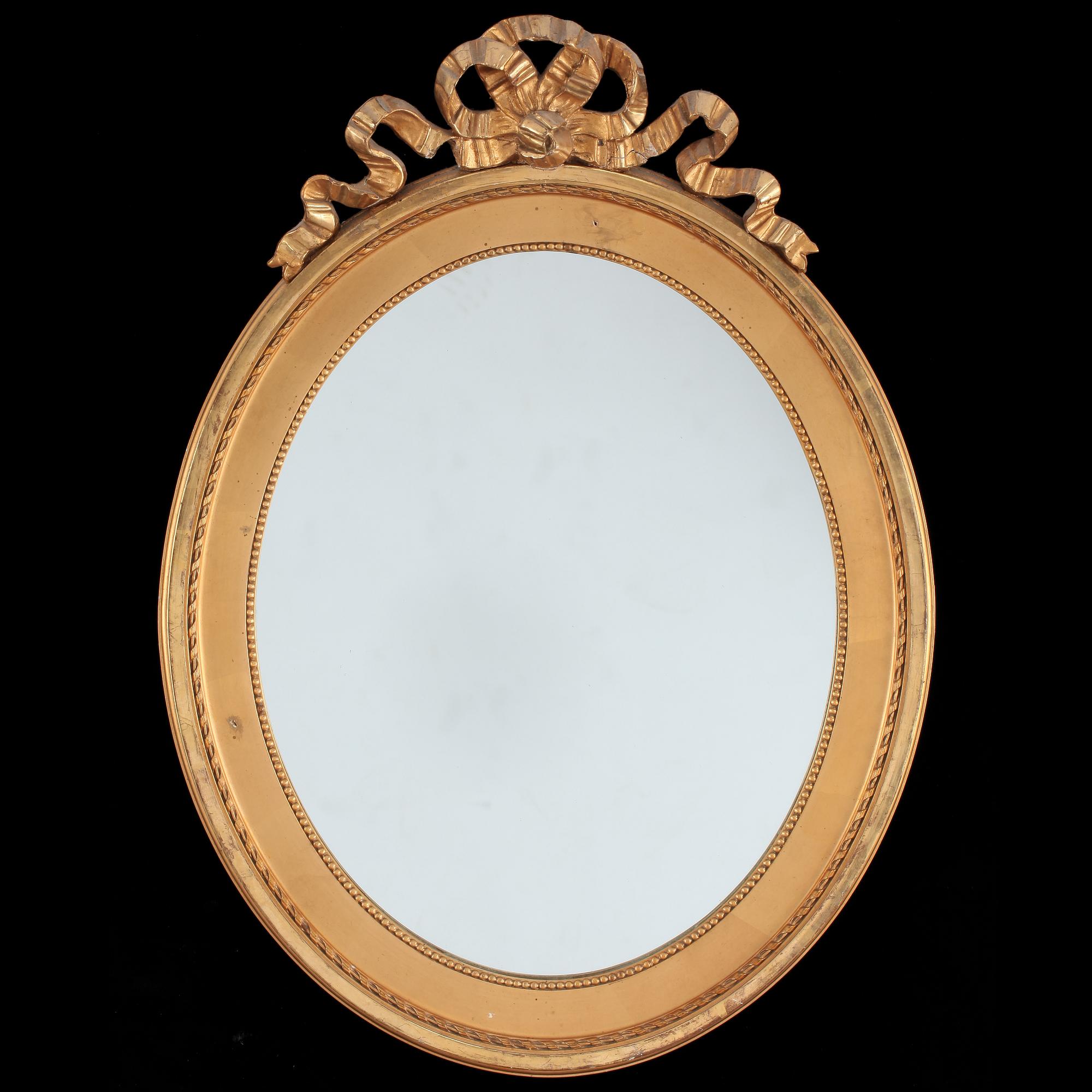 SPEGLAR, ett par, gustaviansk stil, 1900-talets mitt.