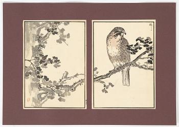 Kōno Bairei, a set of 16 woodblock prints in colours, 1881-84.