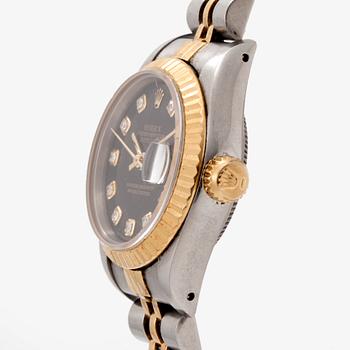 ROLEX, Oyster Perpetual, Datejust, Chronometer, wristwatch, 26 mm,