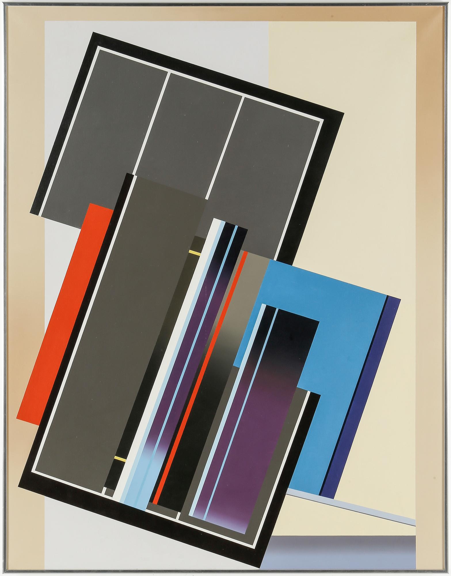 PEDER DUKE, olja på duk, signerad och daterad 1986 a tergo.