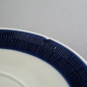 A tea/coffee set of 12 pcs by Hertha Bengtsson for Rörstrand, in production 1956-1988.