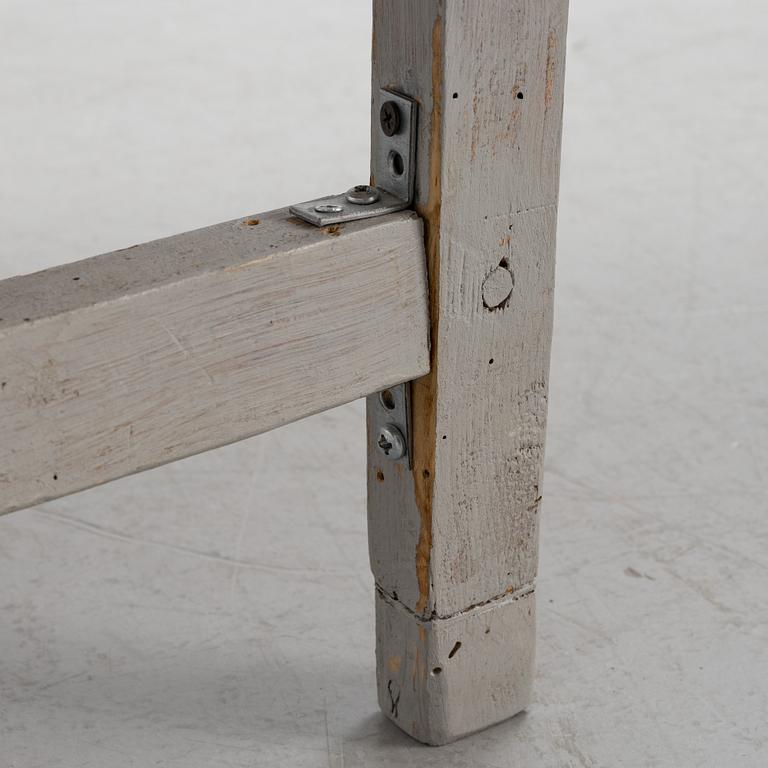 A 19th century gate-leg table.