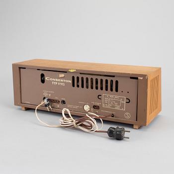 SKIVSPELARE OCH RADIO, His Master´s voice/Bang Olufsen och Conserton, Stockholm, omkring 1960.