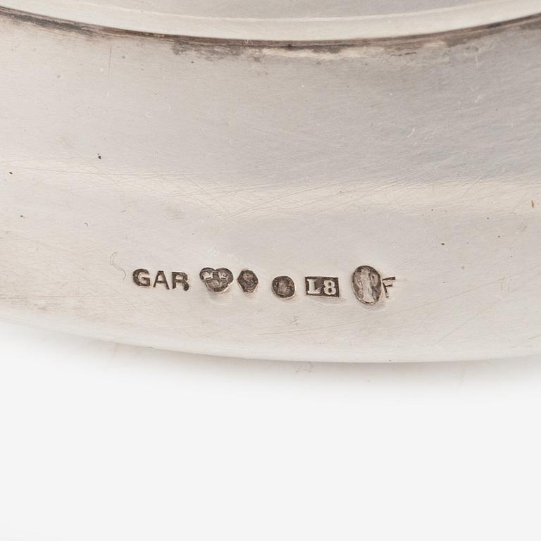 Kandelabrar, ett par, silver, GAB, Stockholm 1937.