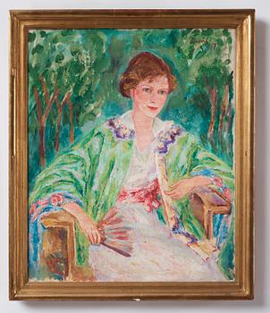 Nils von Dardel, Portrait of Nita Wallenberg.