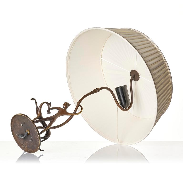 Bröderna Malmströms Metallvarufabrik, a table lamp model "2538", Malmö, 1930s.