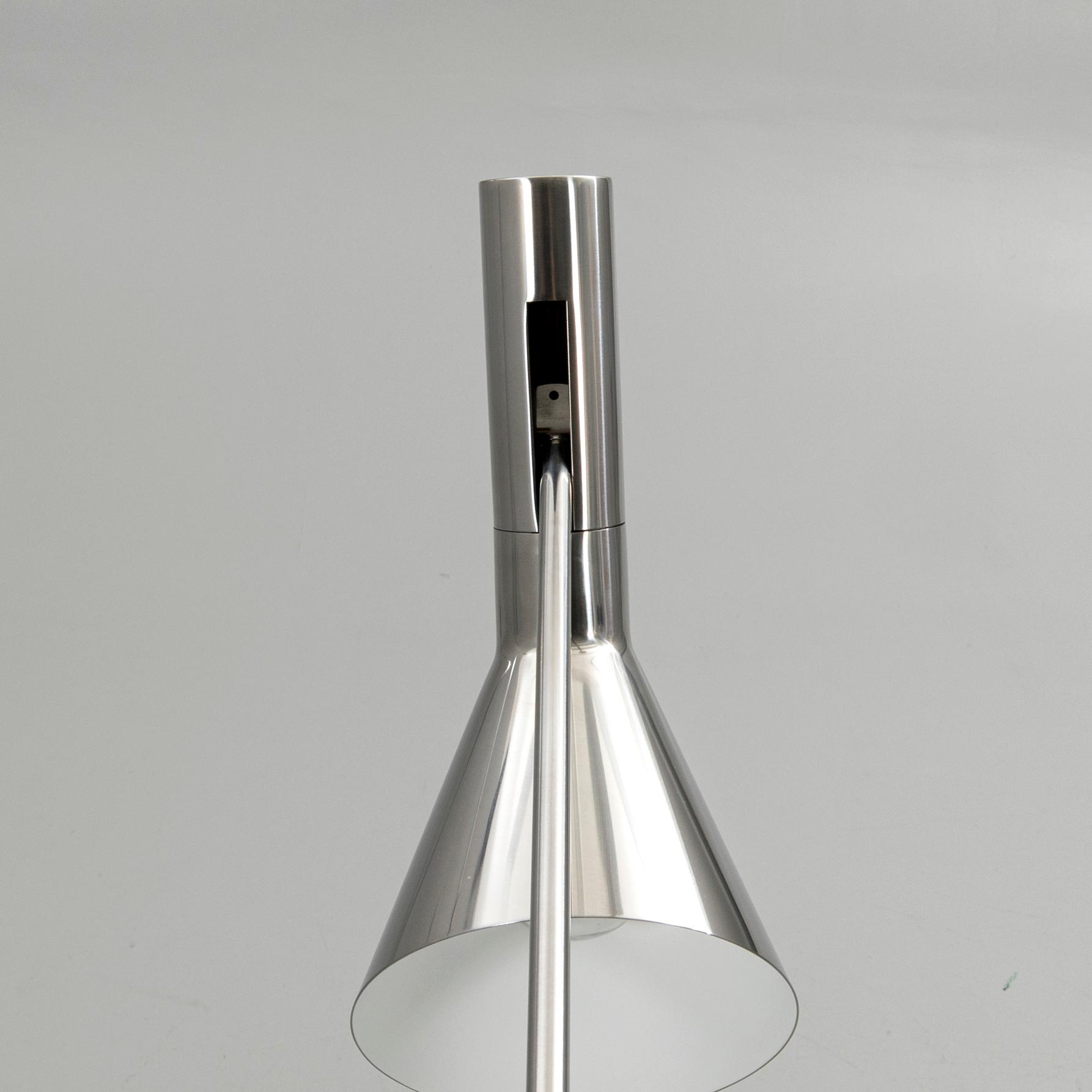 Arne Jacobsen, Floor lamp, "AJ", Louis Poulsen, Denmark.