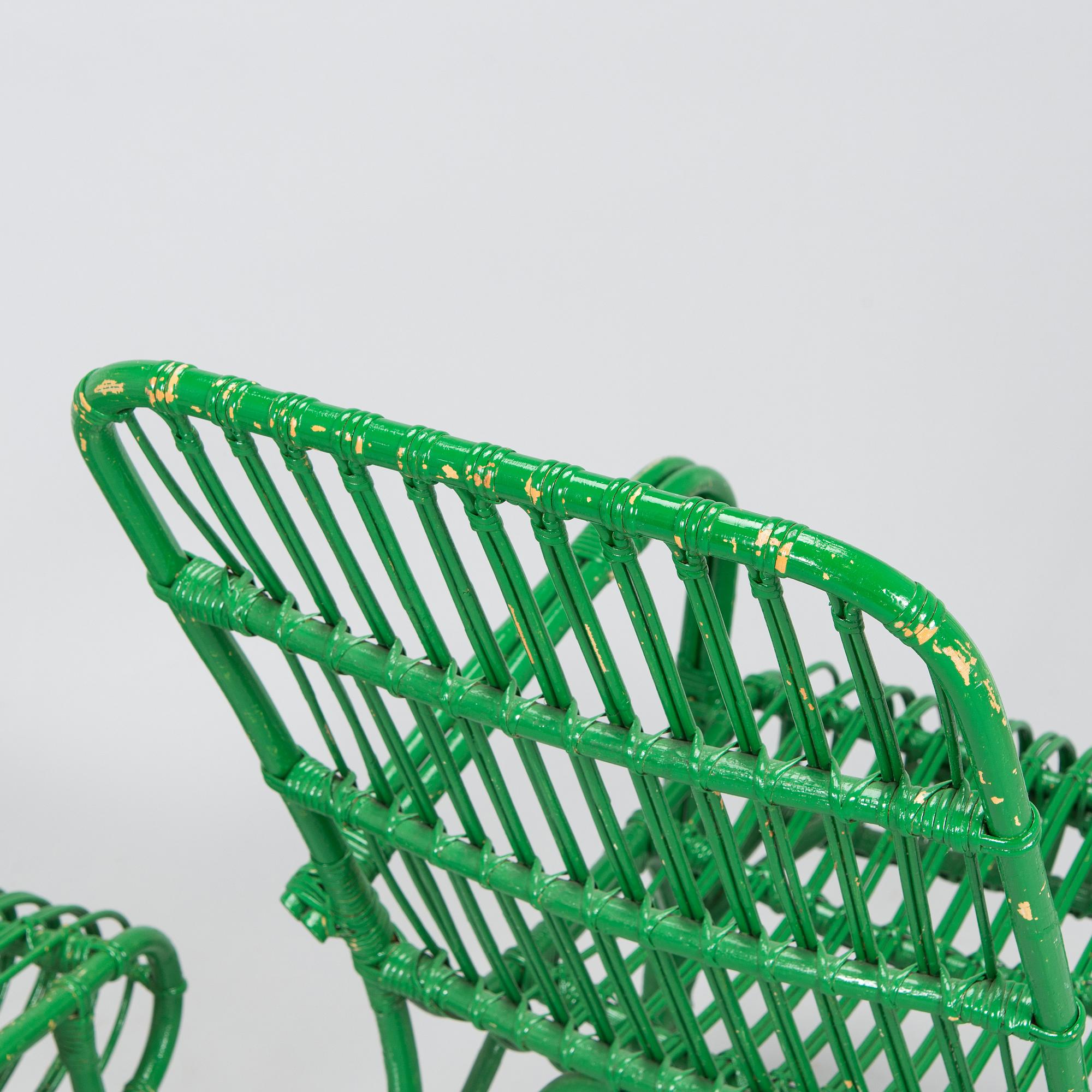 Puutarhatuoli/ lepotuoli, malli  153 ja rahi, malli 1514, Artekin piirustuskonttori, 1950-luvun alku.