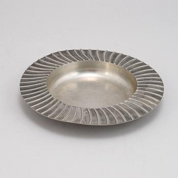 Estrid Ericson, a pewter dish for Firma Svenskt Tenn, Stockholm 1951.
